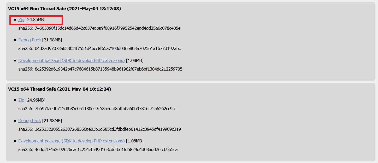 Install PHP2